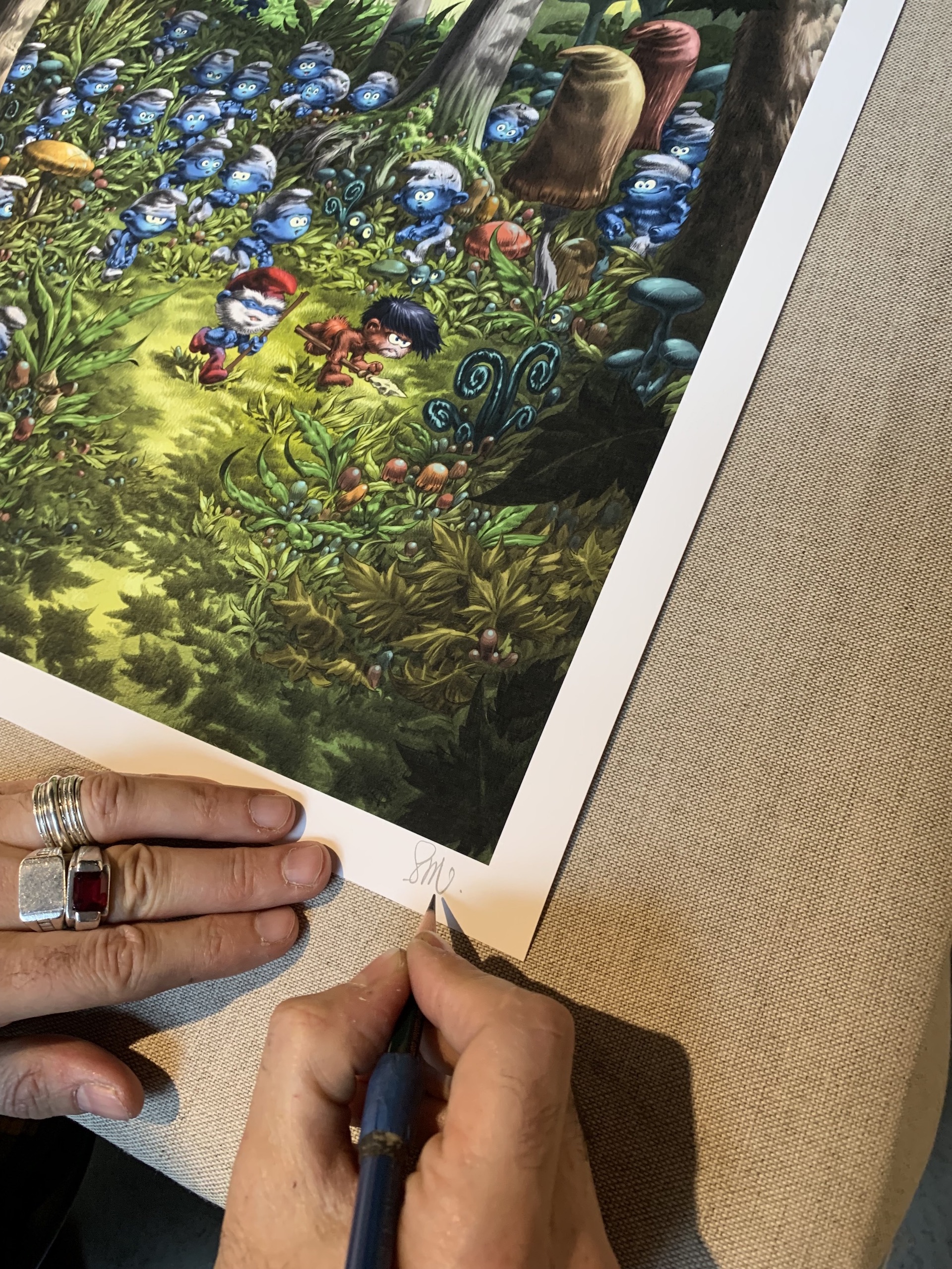 Stan Manoukian - The Blue Tribe (Colors version) - Image 3