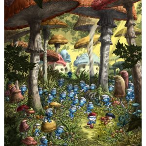 Stan Manoukian - La tribu bleue (version couleurs)