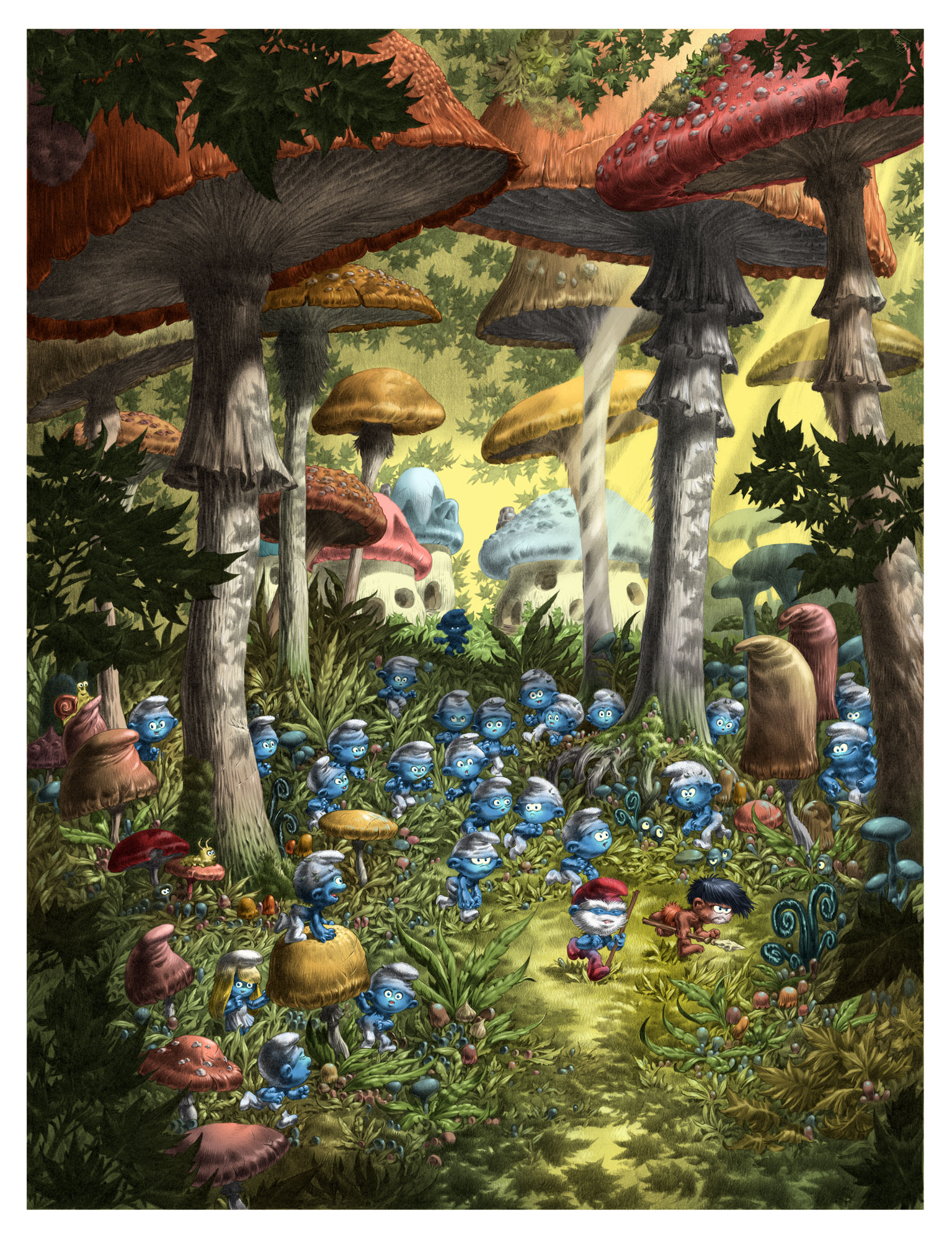 Stan Manoukian - The Blue Tribe (Colors version)