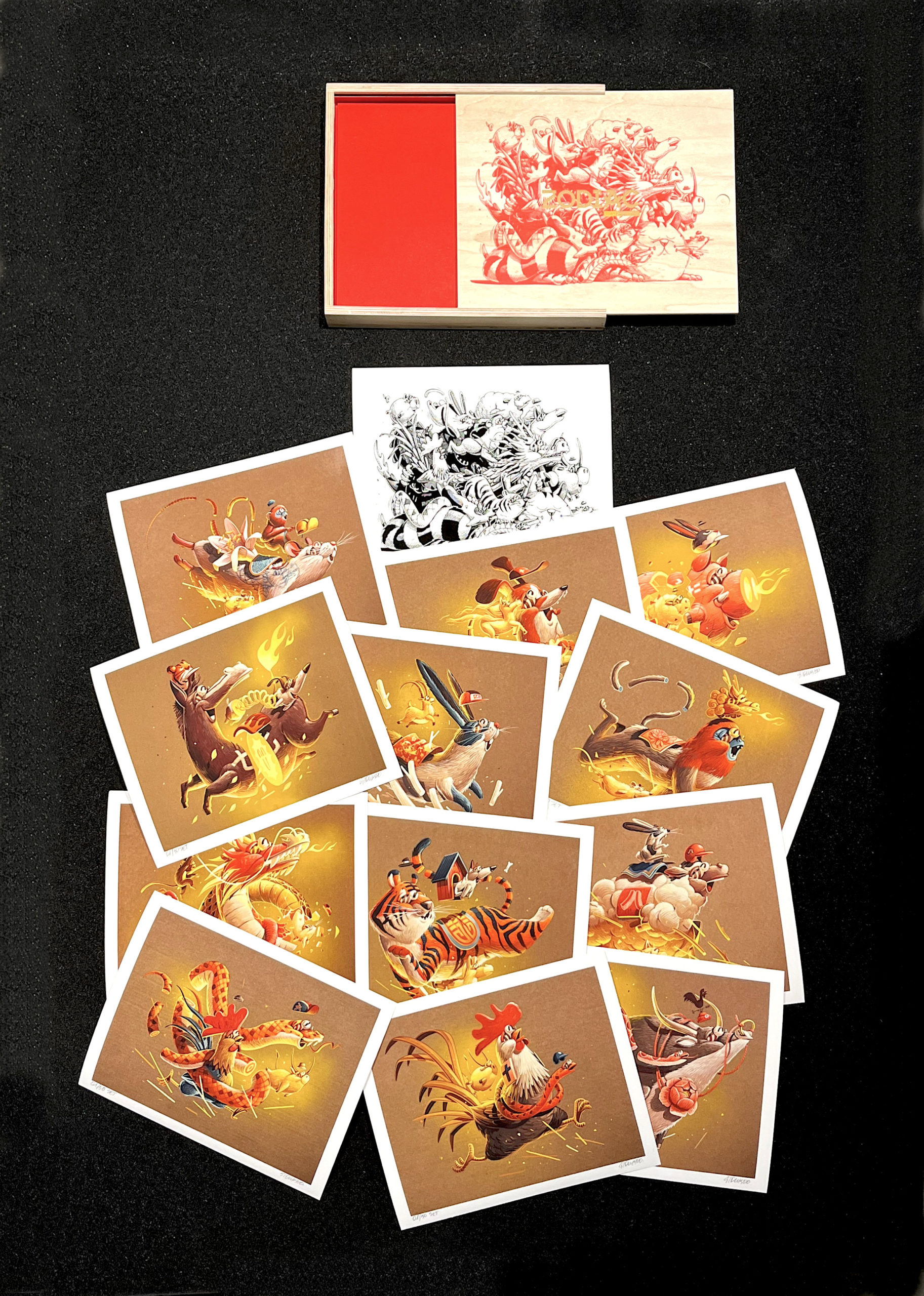 Stom500 - Full set Box Zodiac (13 prints) - Image 3